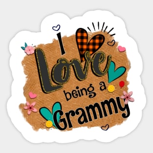 I Love Being A Grammy - I Love Being Sticker